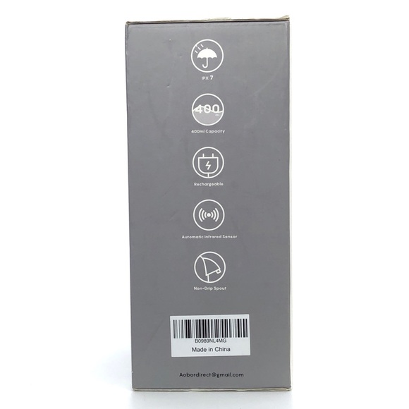 Aobor Best Rechargeable Automatic Auto Sensor Hand Soap Dispenser - Picture 3 of 4